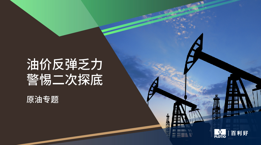 【原油專題】油價反彈乏力 警惕二次探底 - 百利好環球